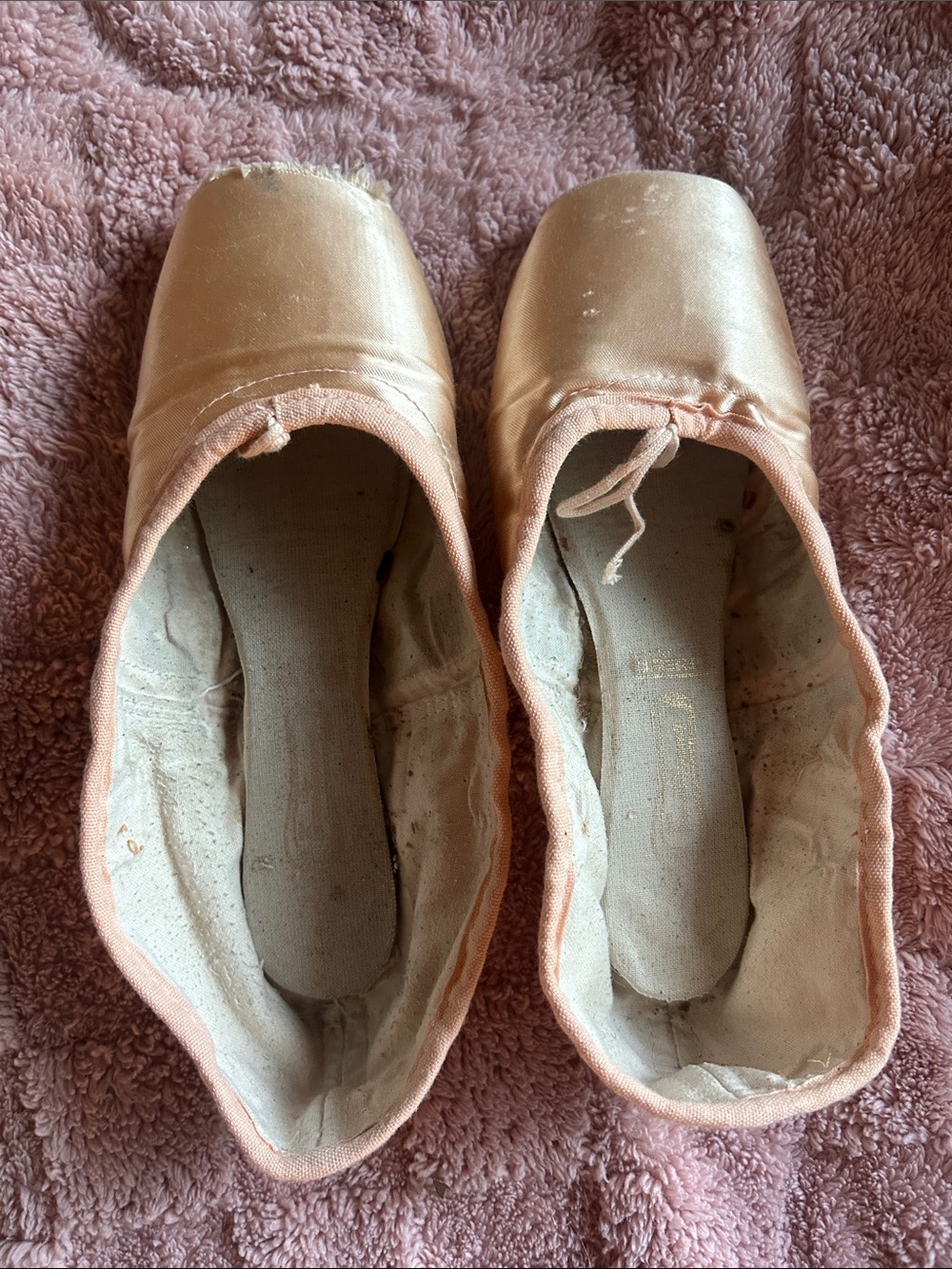 Smelly Used Ballerina Pointe Shoes